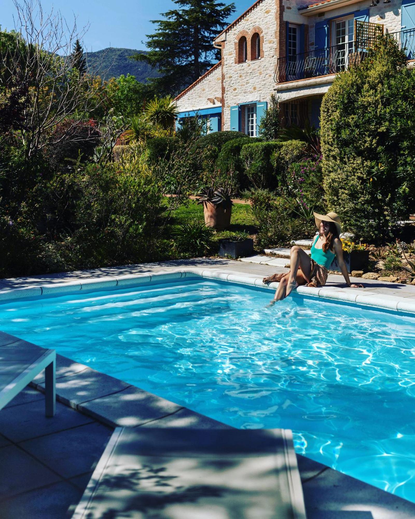 Bed and Breakfast Mas Del Flor Villelongue-dels-Monts Exterior foto